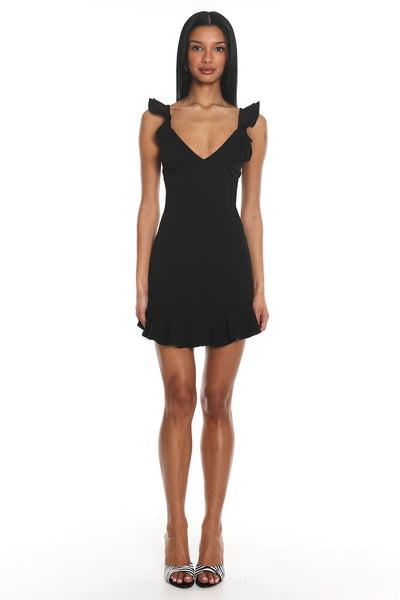 black ruffle cocktail dress Moonlit Night Strap Cut-Out Back Boho Lace Beach Wedding %20The%20product%20images%20(without%20model)%20are%20closest%20to%20the%20true%20color%20of%20the%20item Production Time:6 weeks Sort by Style- A-line/Princess