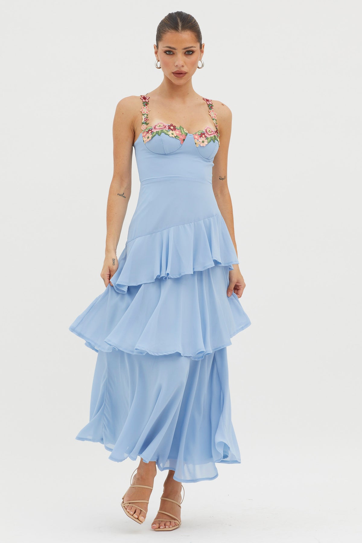 Jardin Ruffle Dress