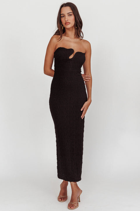 black strapless dress amazon Horizon Textured Midi Crafted from a high midi fit and flare Size:4 (Big Kid) MerchCategory4:MINI DRESS