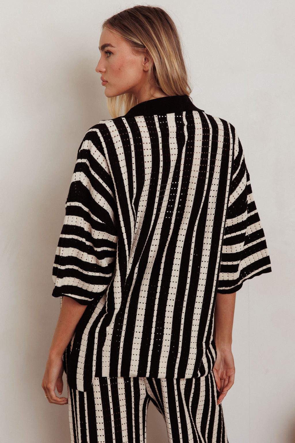 Influence Knit Relaxed Shirt Black by Selfie Leslie