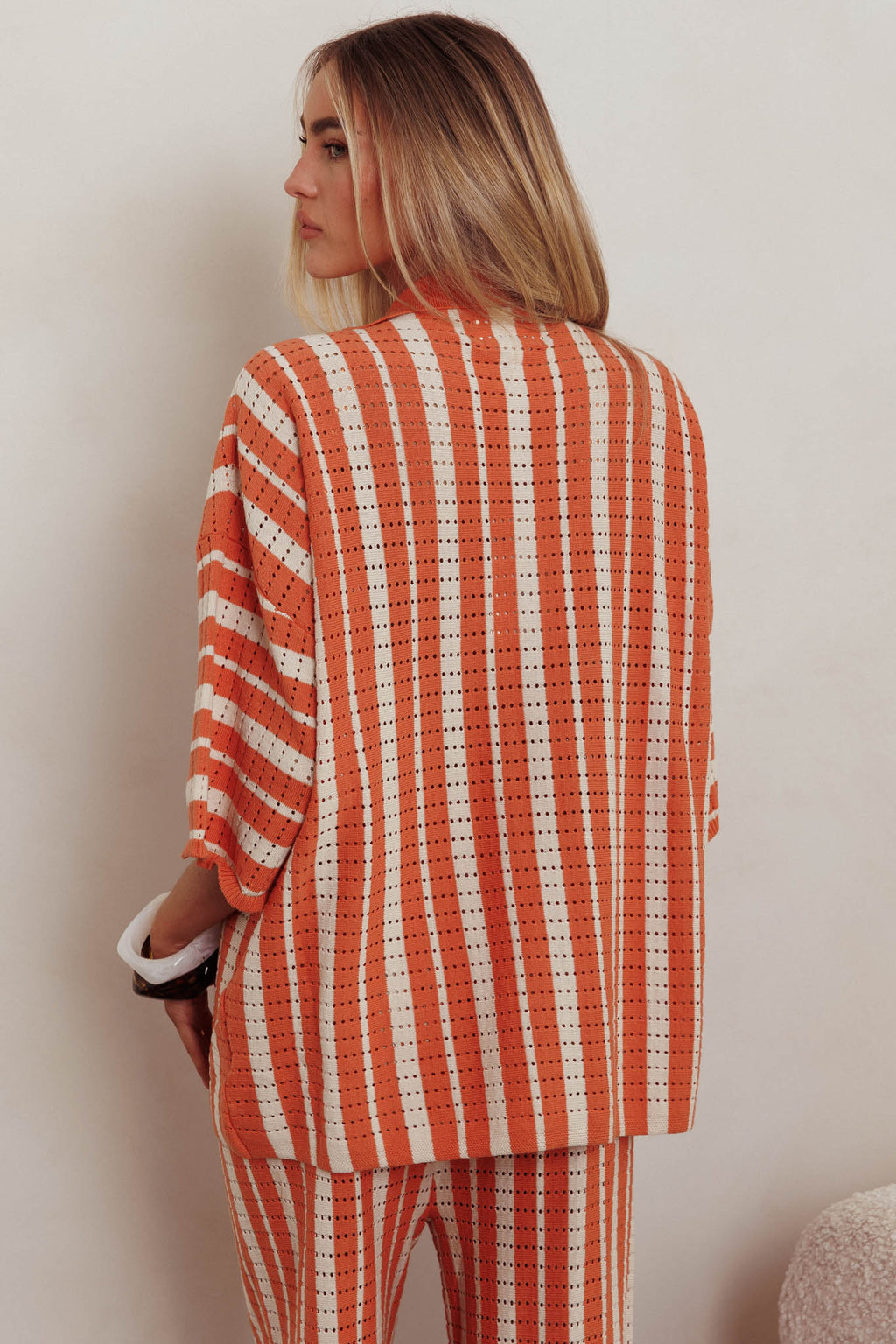 Influence Knit Relaxed Shirt Orange by Selfie Leslie