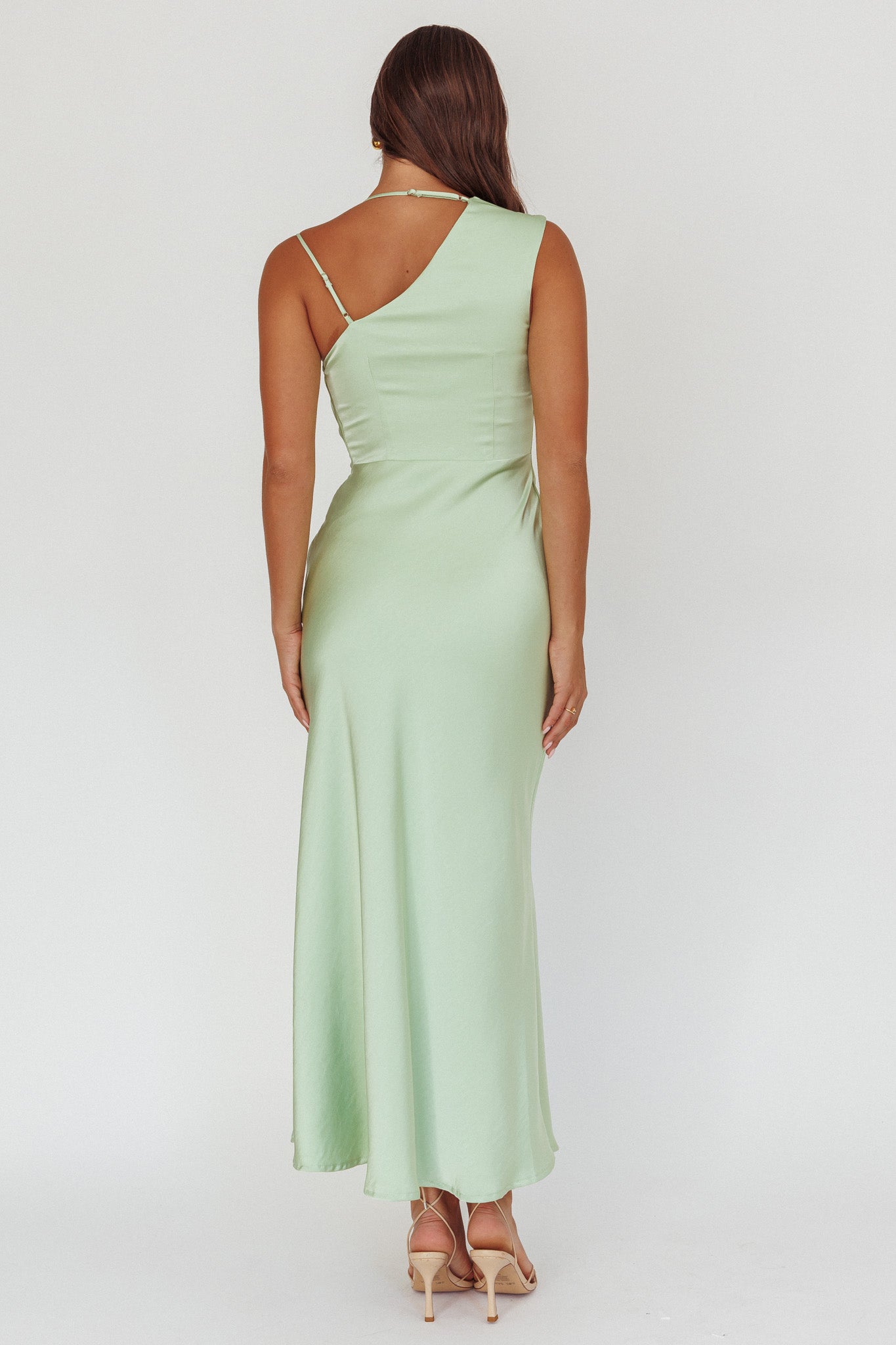 Eros Asymmetric Cowl Neck Maxi Dress Leaf XS Eros Asymmetric Cowl Neck Maxi Dress Leaf XS