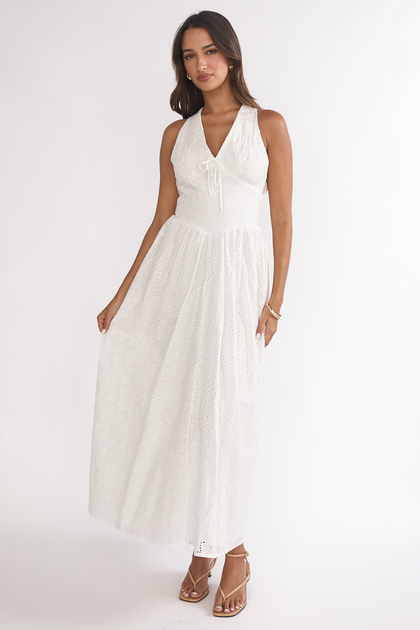 chinese dress ladies Free People Sundrenched Short-Sleeve Maxi Dress | Wild Dove Boutique main image 1