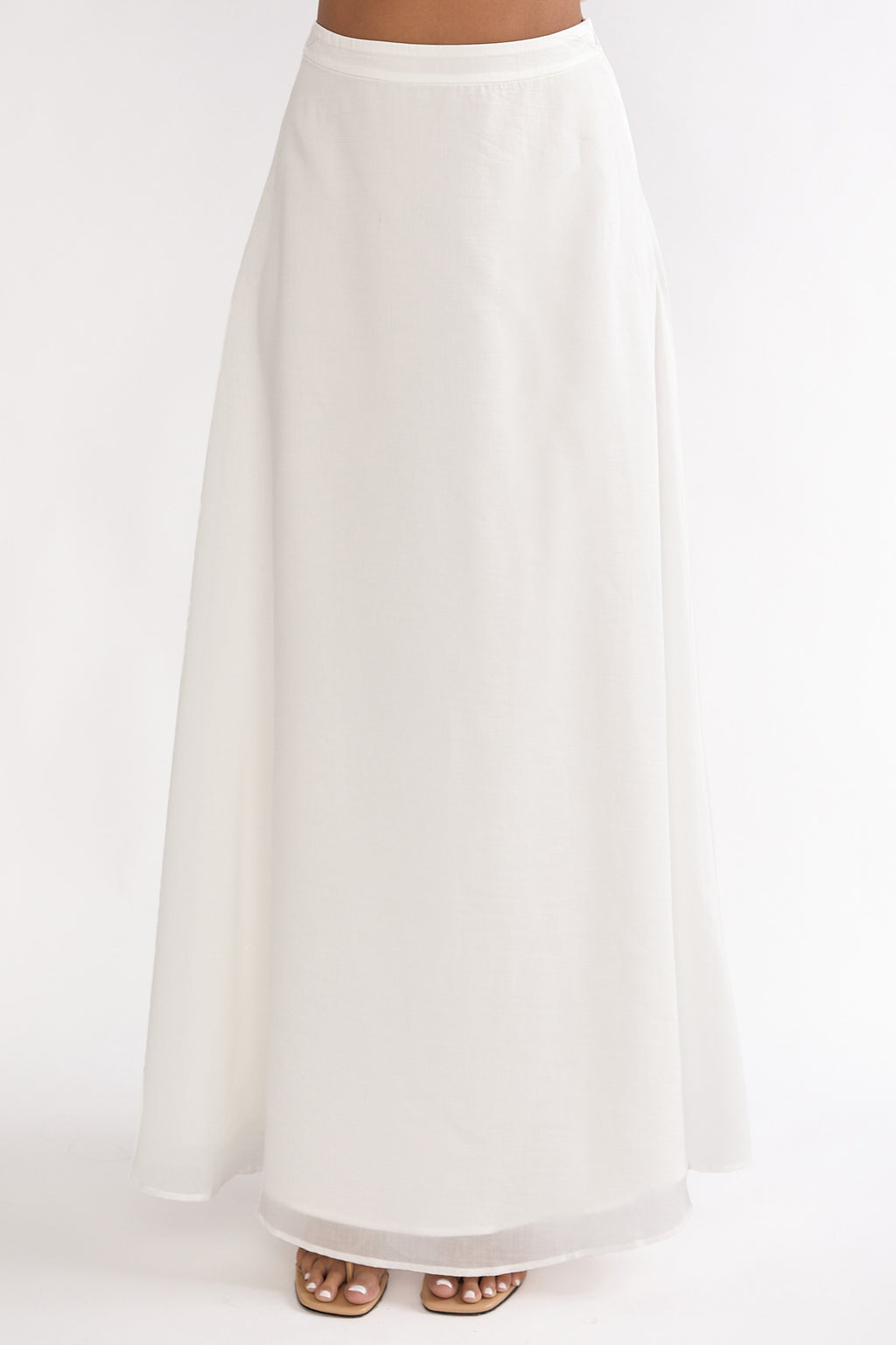 Lemora Maxi Skirt White by Selfie Leslie