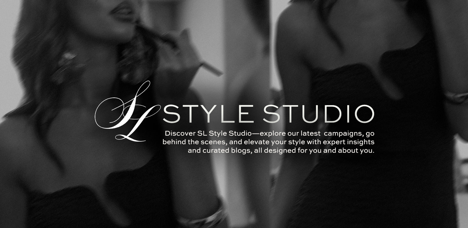 Selfie Leslie SL Style Studio campaign hero