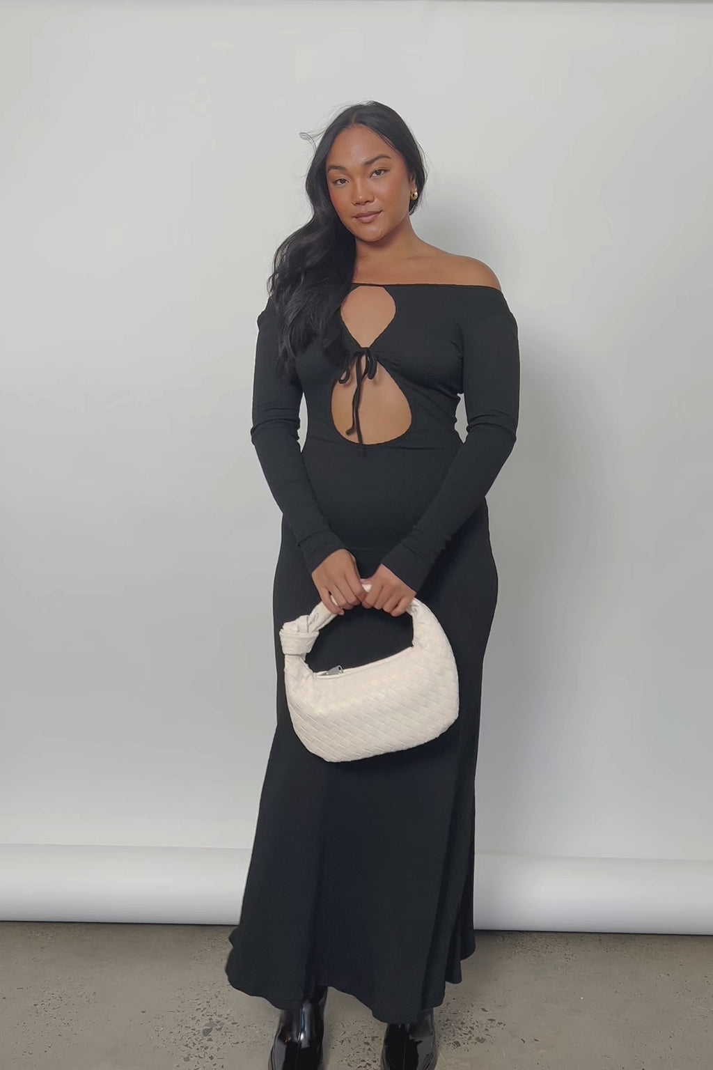 SNDYS Tallulah Maxi Dress Black