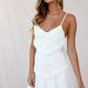 Janey Applique A-Line Dress White