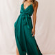Miso Wide-Leg Cami Jumpsuit Forest Green