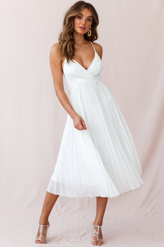 AMERI★SPUN ORGANDY PLEATS DRESS Ameri SPUN ORGANDY PLEATS DRESS