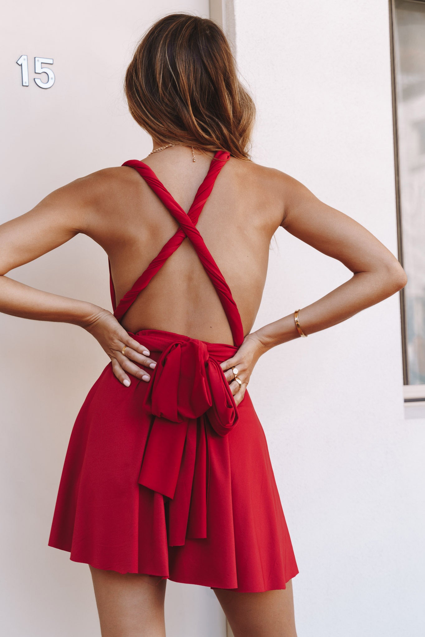 ariane mini dress red Sharmane Red Mini Dress - US 0
