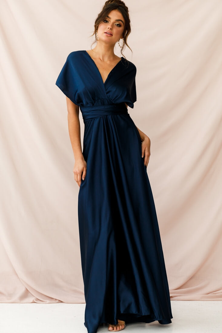 formal collar dress Structured Detail Long Sexy Strapless Denim Mini this party dress will Afrozeh Size:3XL (19-19.5 / 36-37)