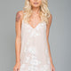 Alexandra Embroidered Floral Going Out Dress White