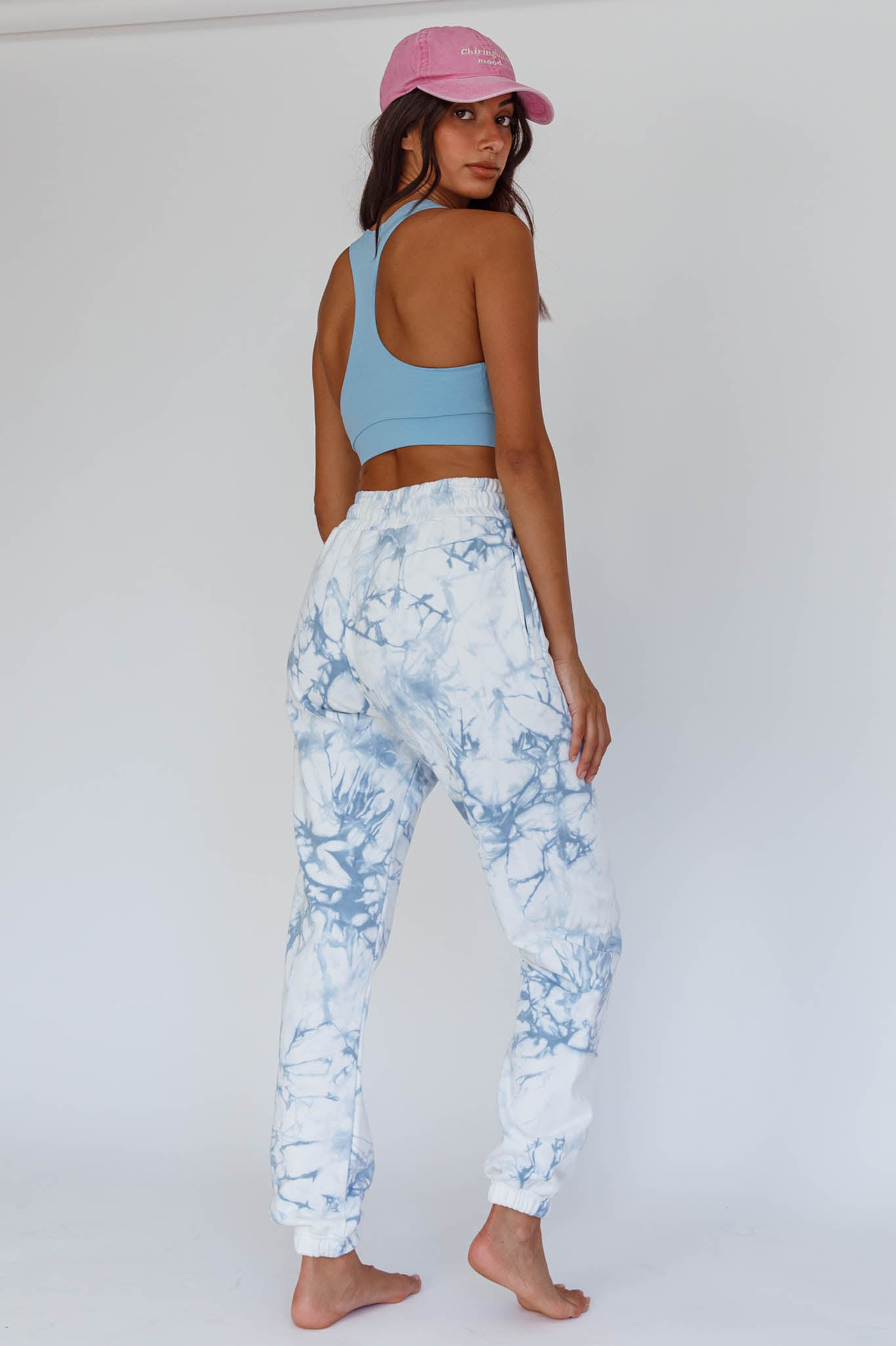 Take It Easy Jogger Track Pants Grey by Selfie Leslie