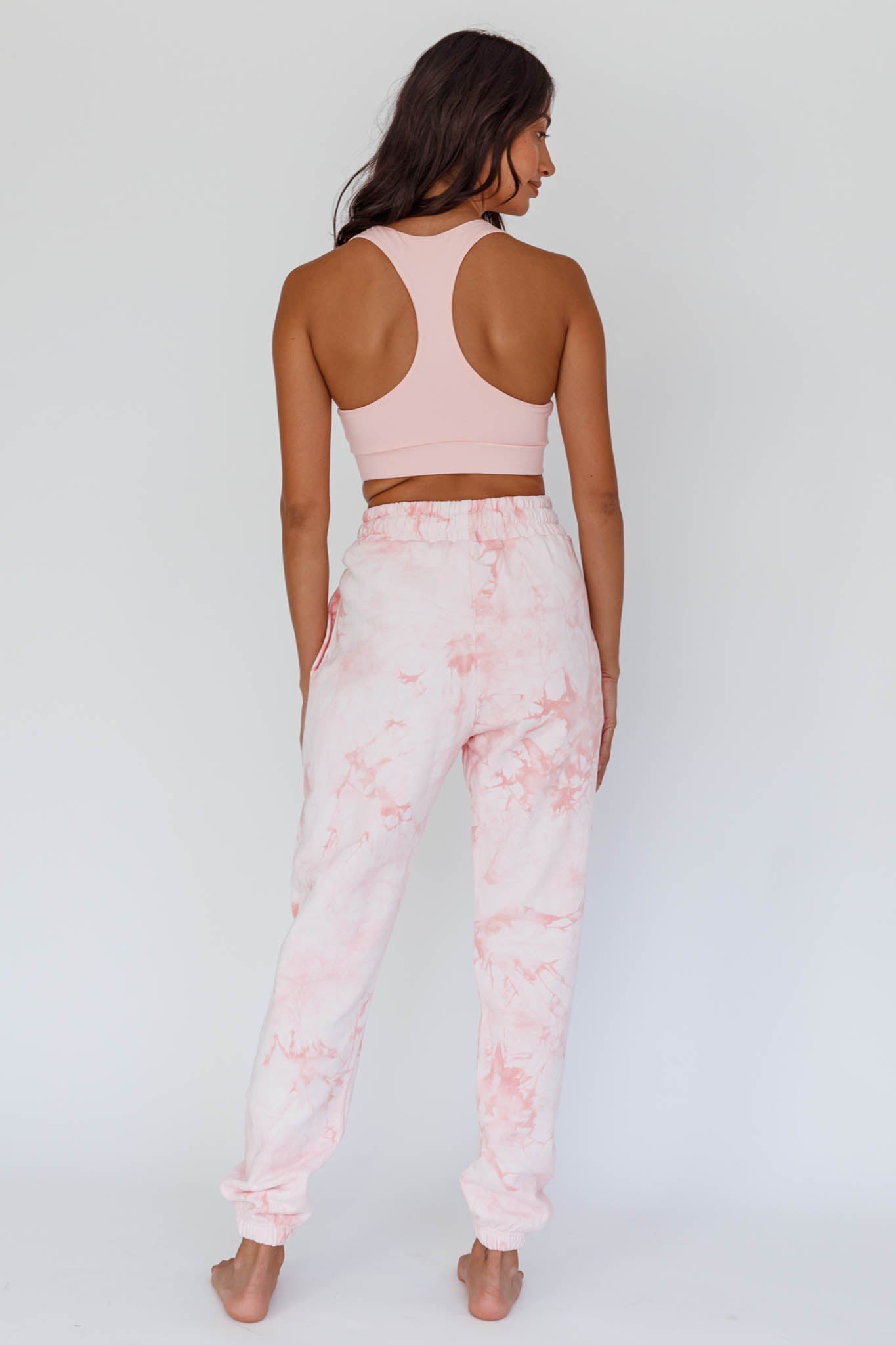 Take It Easy Jogger Track Pants Pink by Selfie Leslie