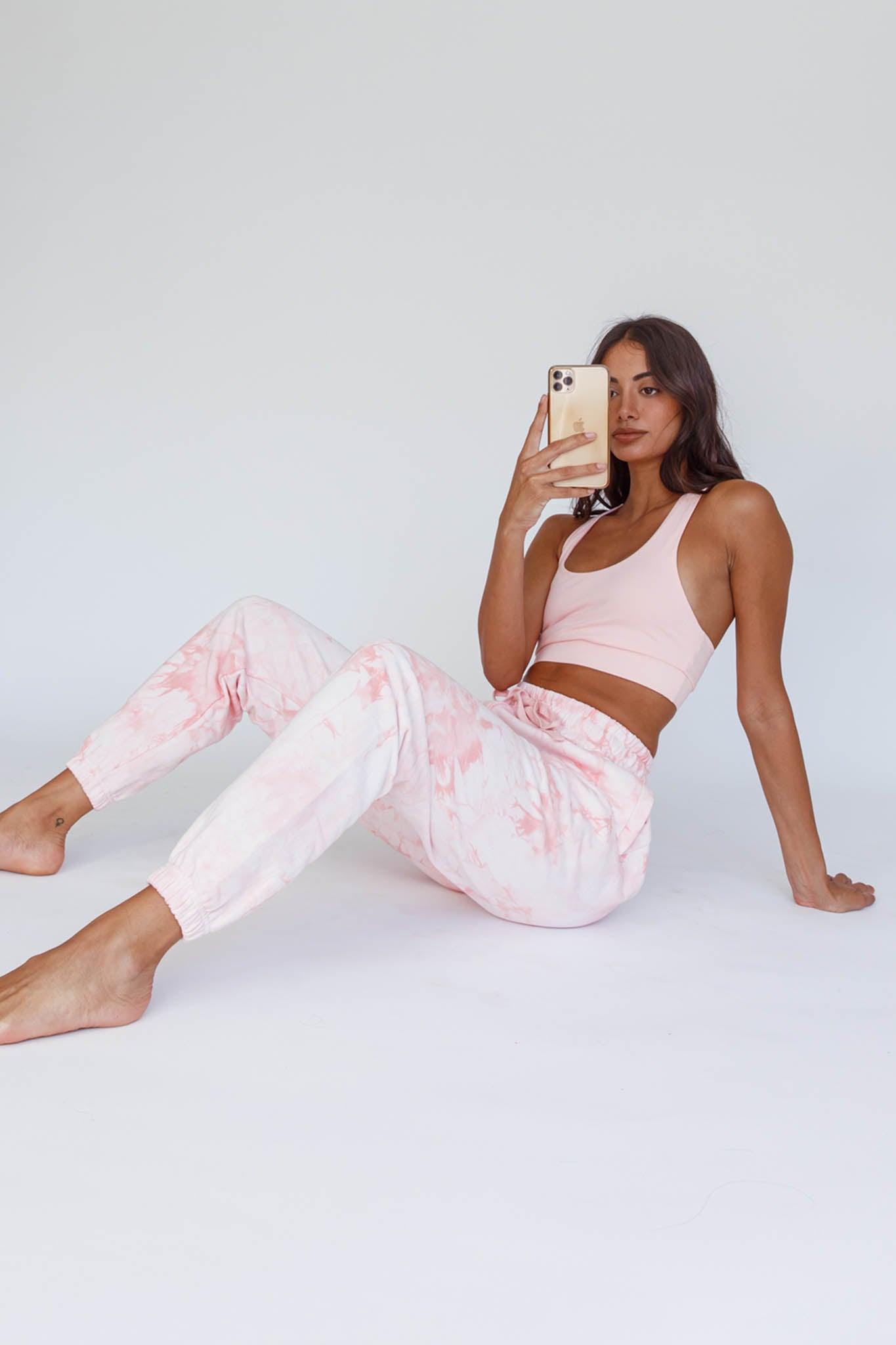Take It Easy Jogger Track Pants Pink by Selfie Leslie