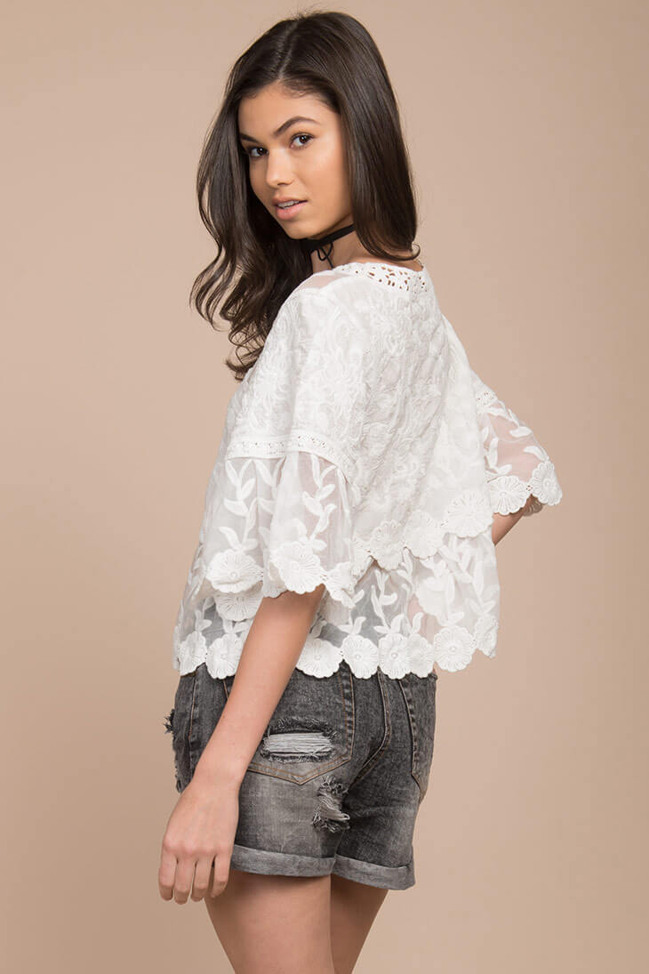Gracie Frayed Pocket Shorts Black by Selfie Leslie