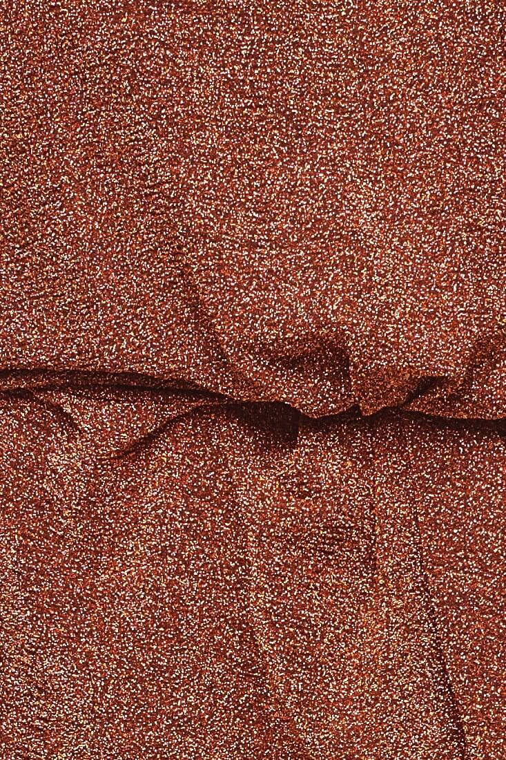Amaya Shimmery Dress Rose Gold by Selfie Leslie