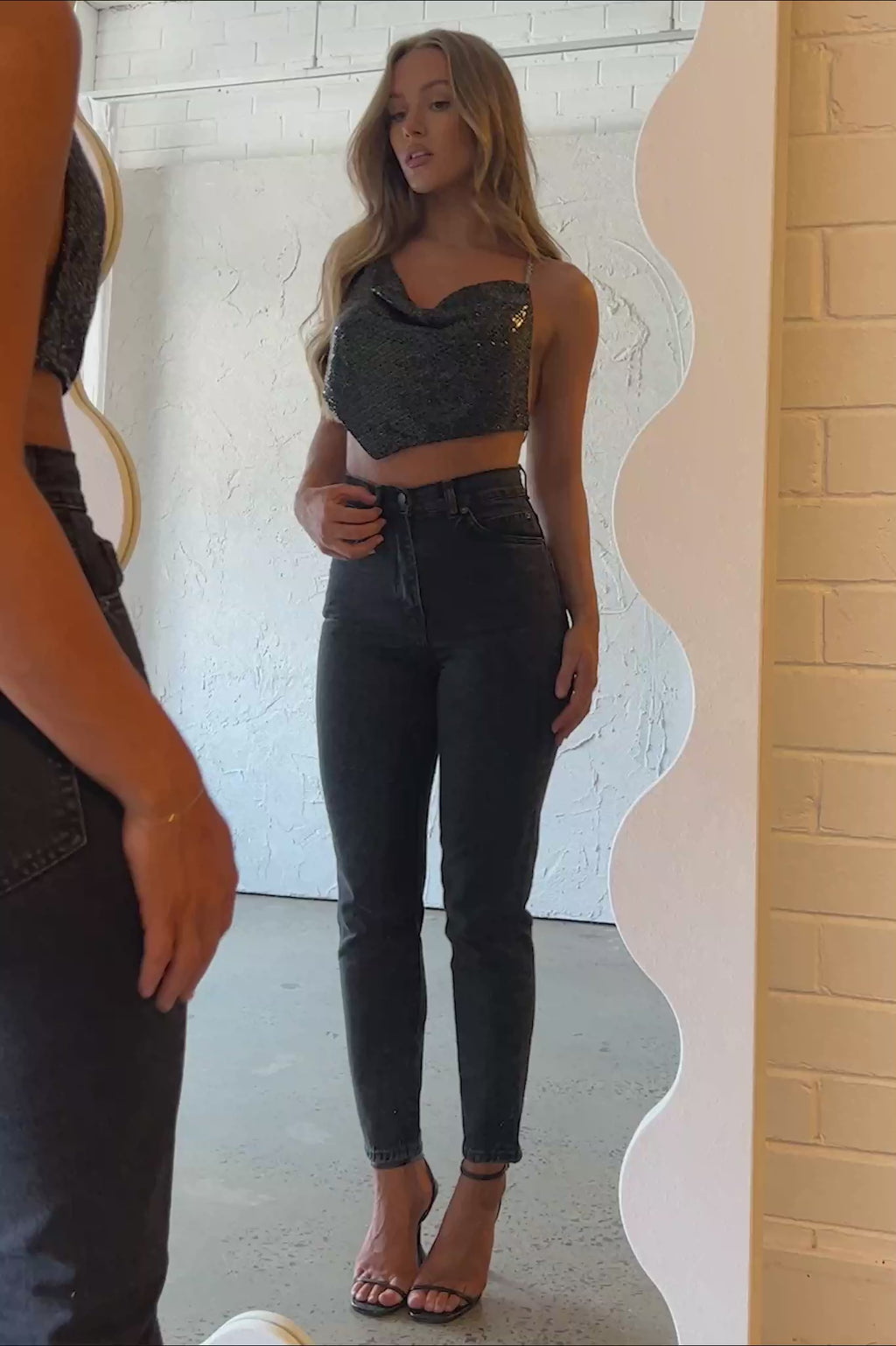 DR DENIM Nora Jeans Black Retro