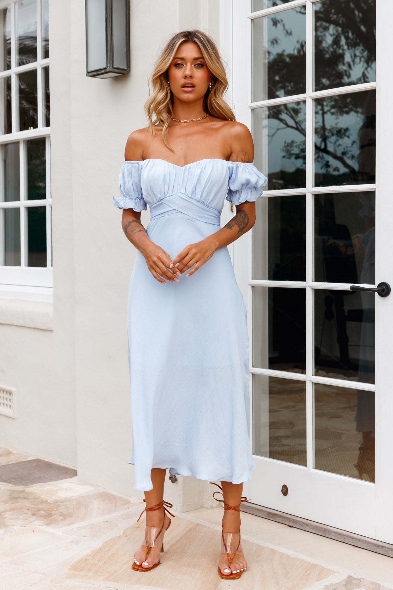 corset white dress midi Shapewear Lace Corset Midi Dress | Built-In Waist Sculpt