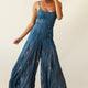 Palm Springs Lace Jumpsuit Midnight Blue