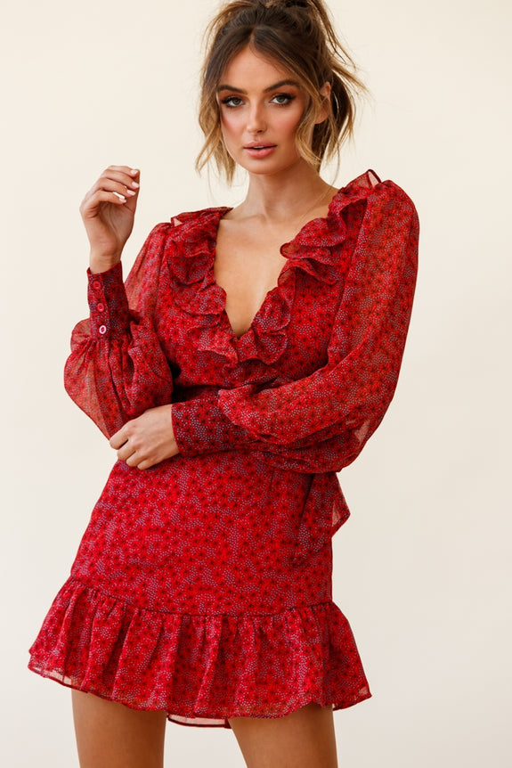 Regina long sleeve dress main image 1