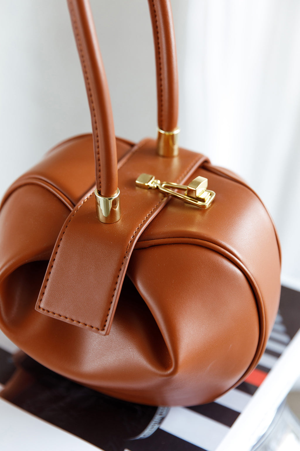 Billie Dumpling Hobo Bag Brown by Selfie Leslie