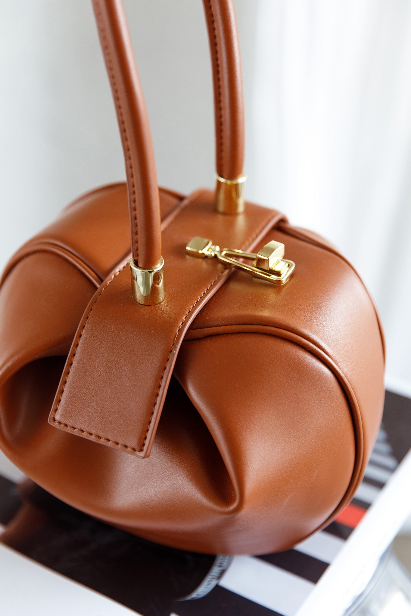 Billie Dumpling Hobo Bag Brown by Selfie Leslie