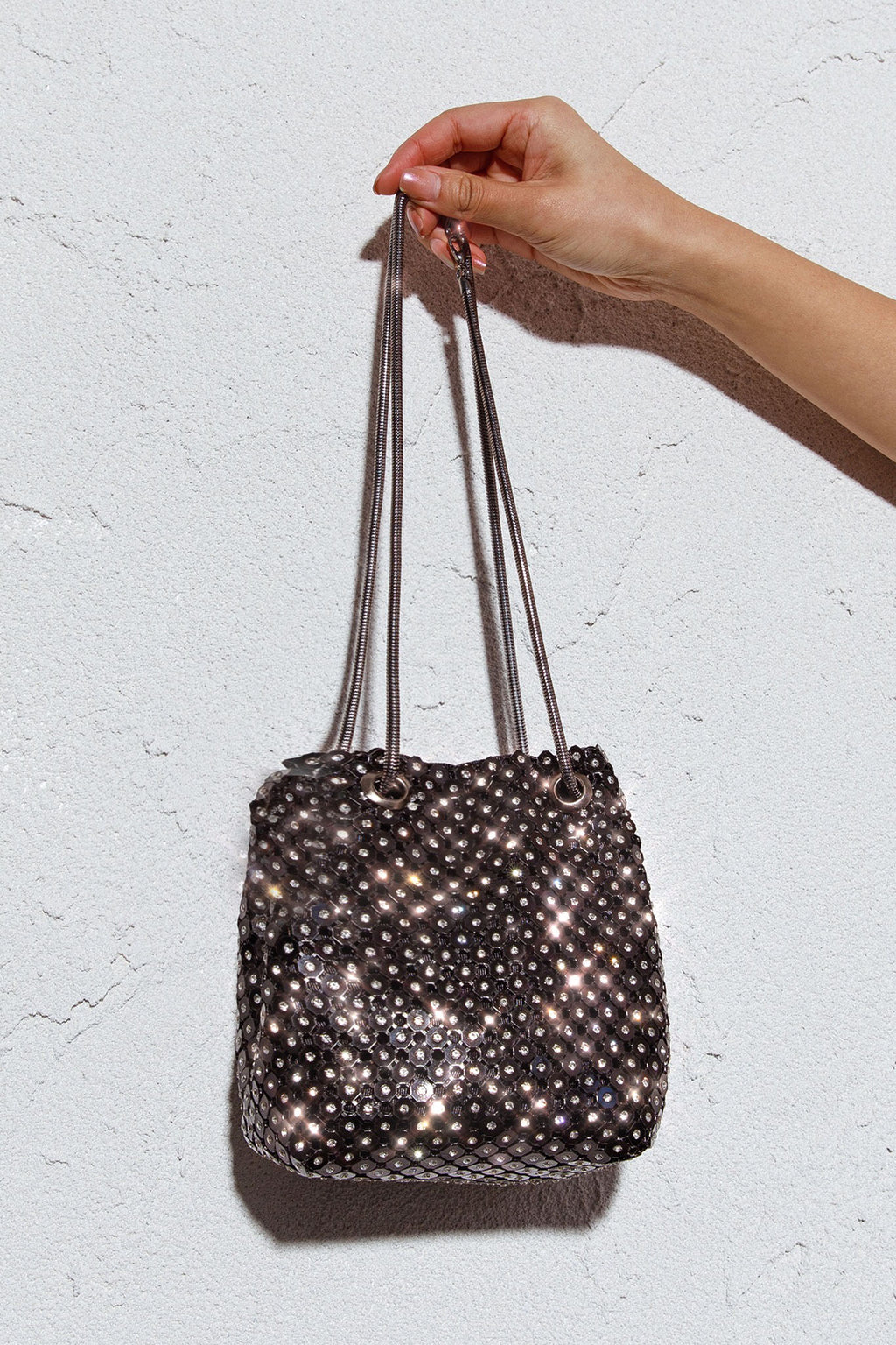 Trixie Chainmail Bag Black by Selfie Leslie