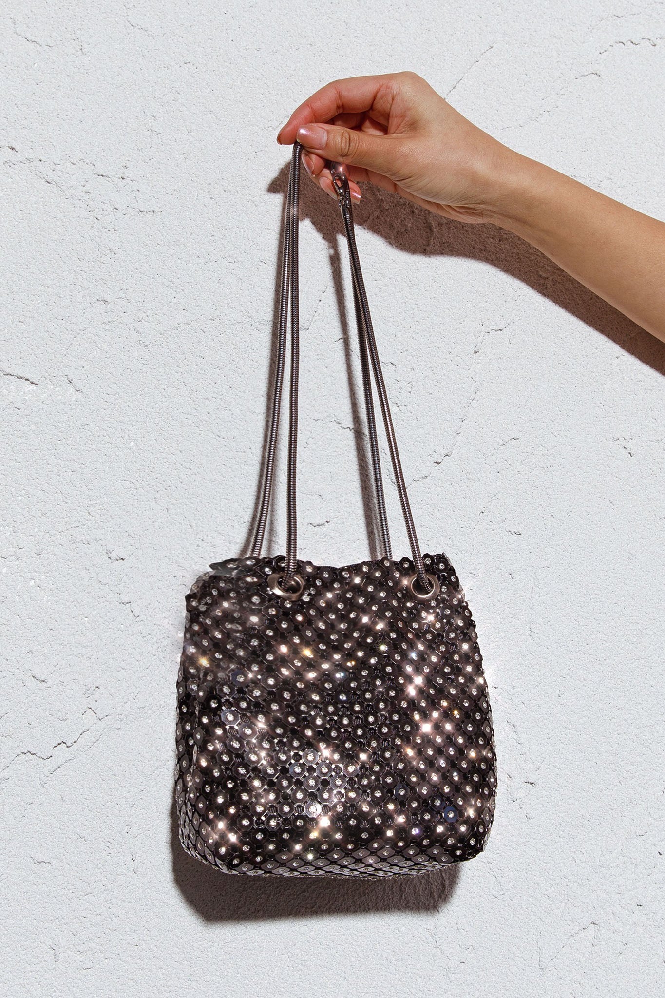Trixie Chainmail Bag Black by Selfie Leslie