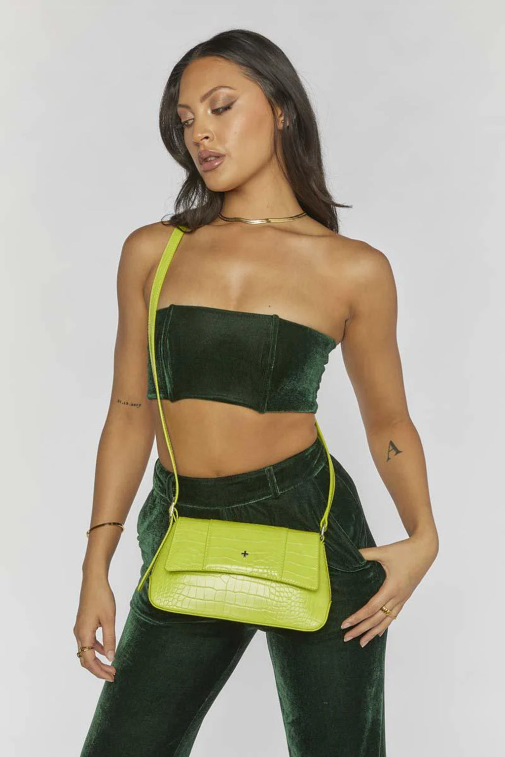 Peta And Jain Lexy Panelled XBody Bag Apple by Selfie Leslie