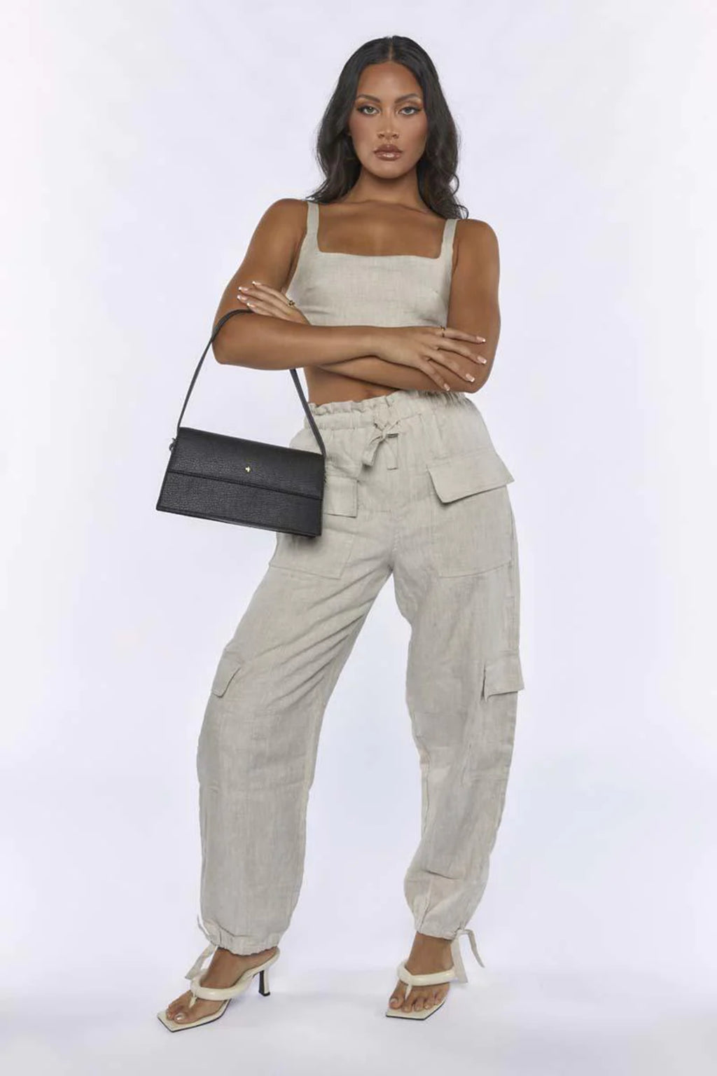 Peta And Jain Starri Shoulder Bag Black by Selfie Leslie