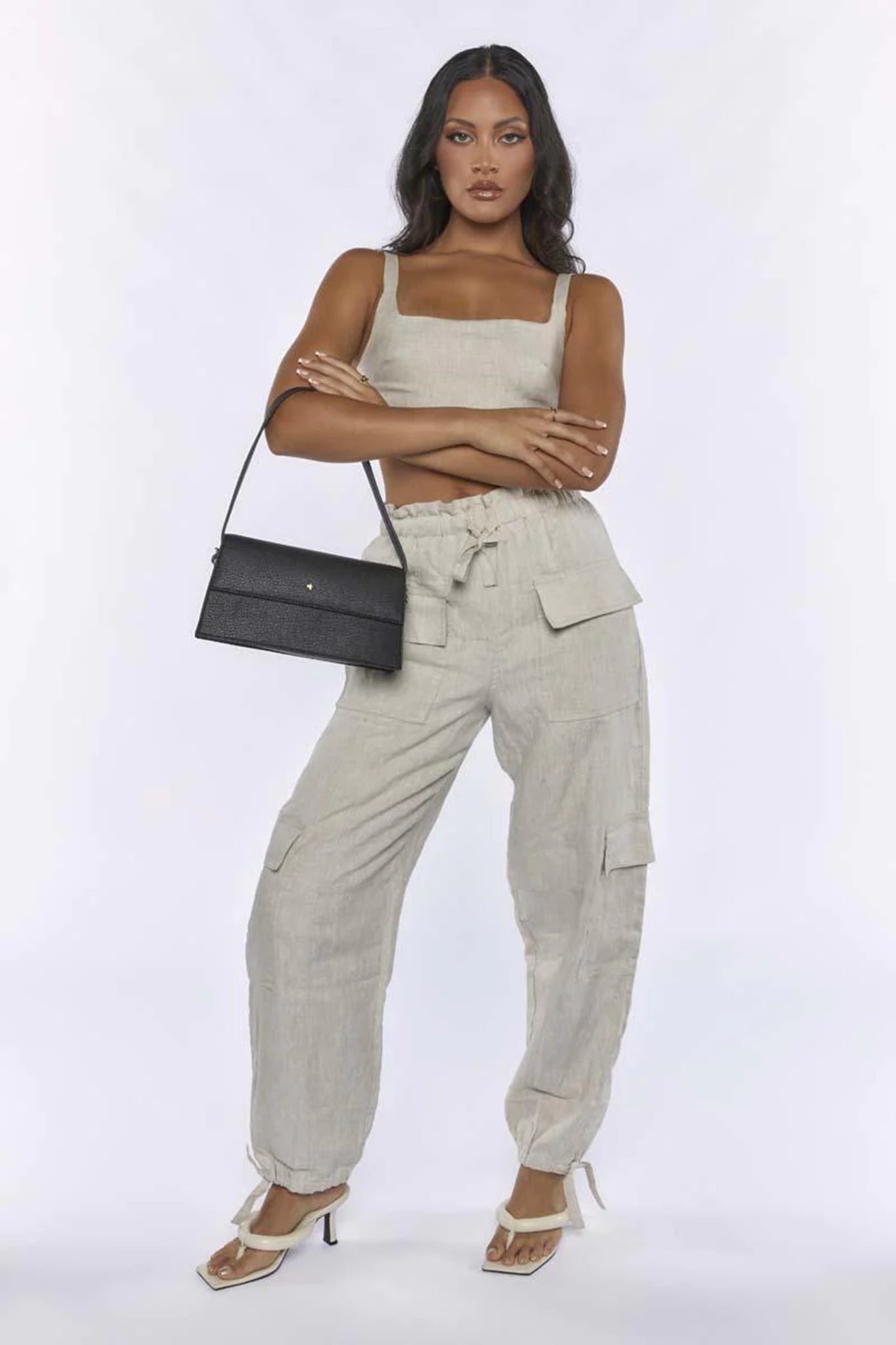 Peta And Jain Starri Shoulder Bag Black by Selfie Leslie