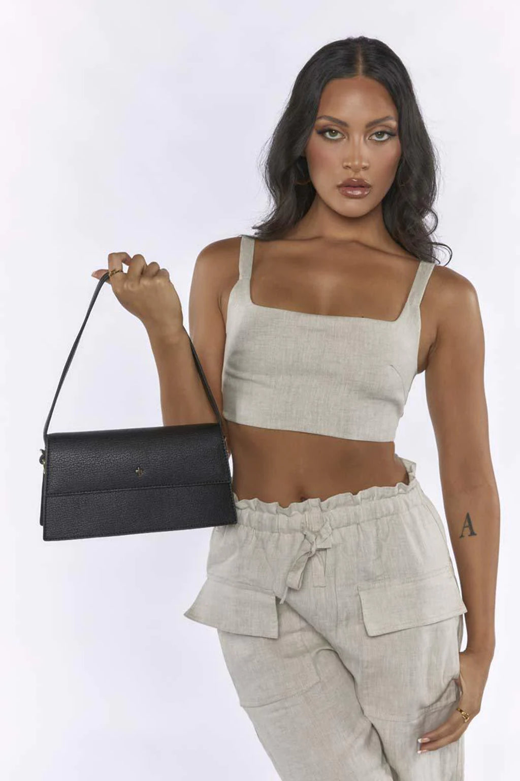 Peta And Jain Starri Shoulder Bag Black by Selfie Leslie