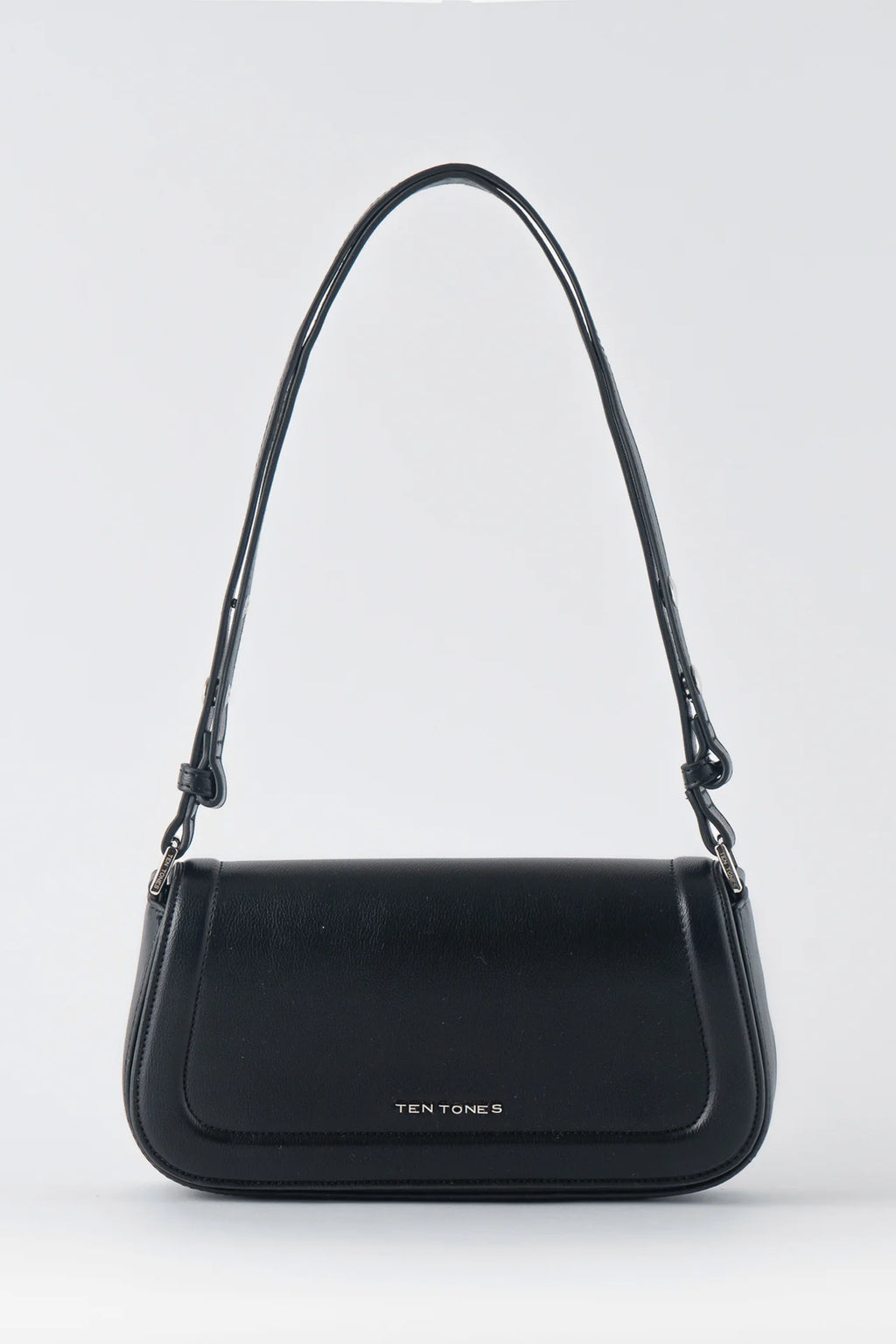 TEN TONES Bruno Baguette Bag Black by Selfie Leslie