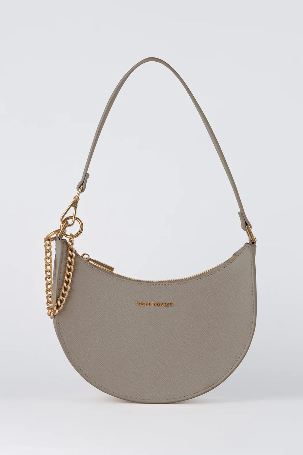 TEN TONES Grayson Moon Bag Beige by Selfie Leslie