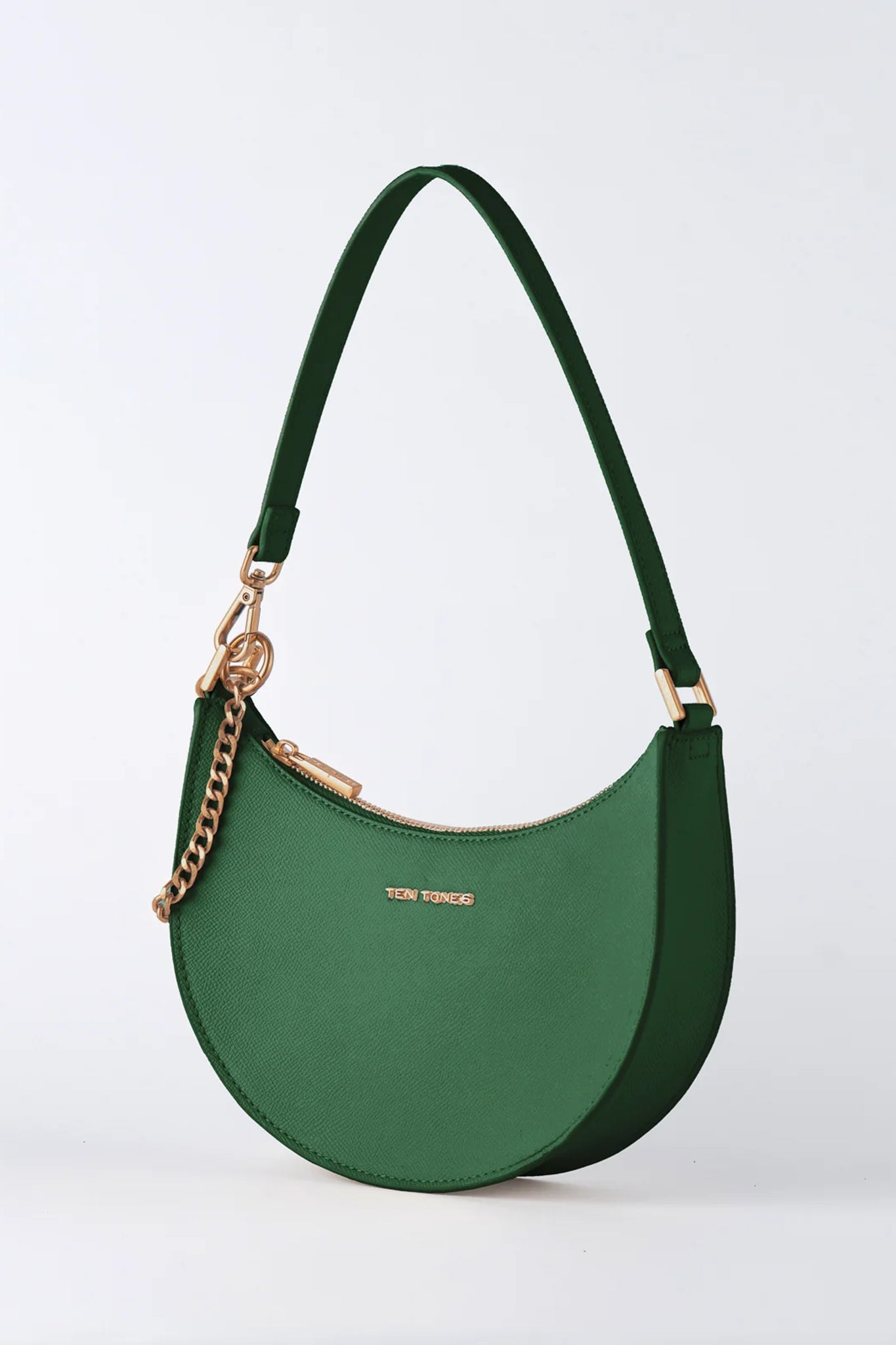 TEN TONES Grayson Moon Bag Green by Selfie Leslie