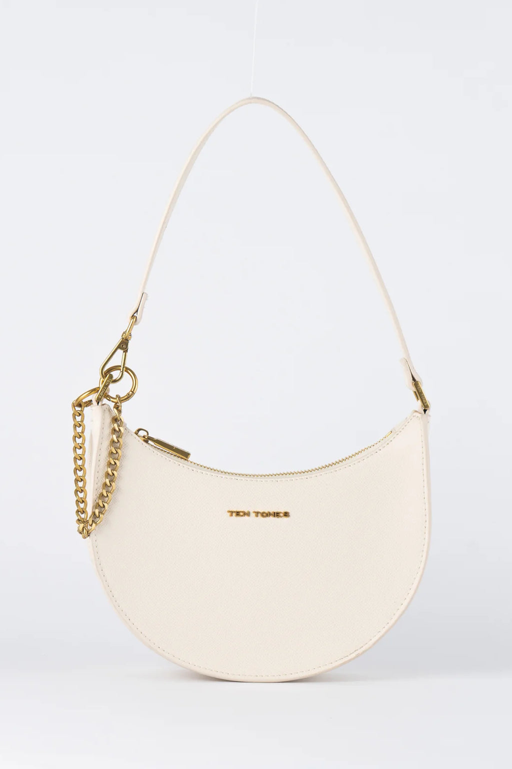 TEN TONES Grayson Moon Bag White by Selfie Leslie