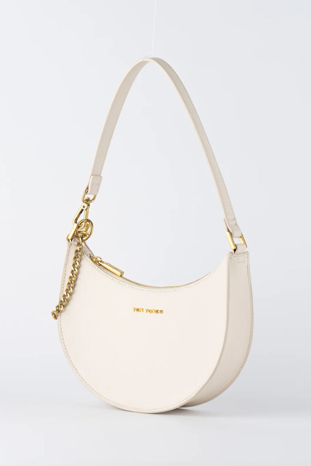 TEN TONES Grayson Moon Bag White by Selfie Leslie
