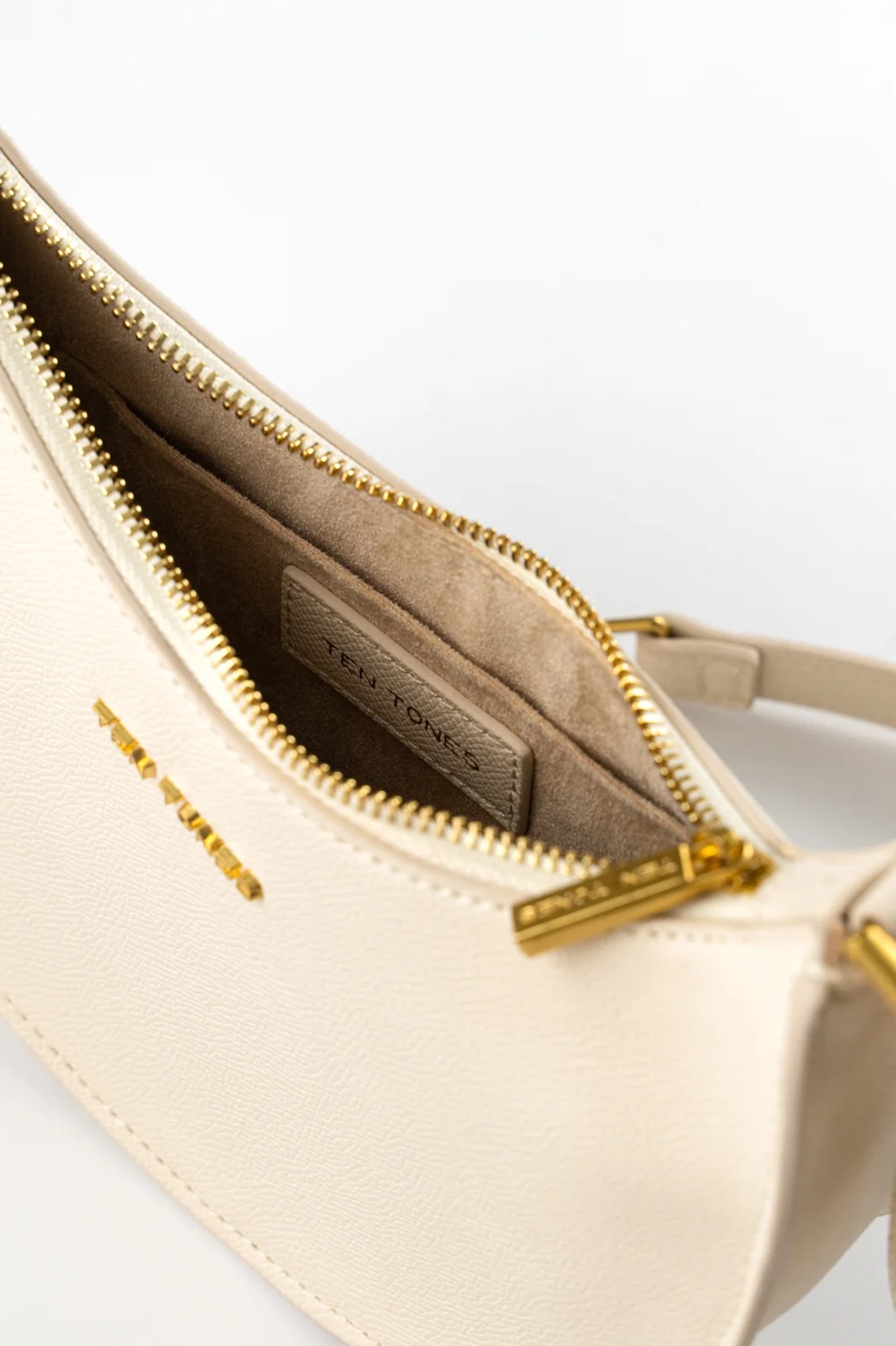 TEN TONES Grayson Moon Bag White by Selfie Leslie