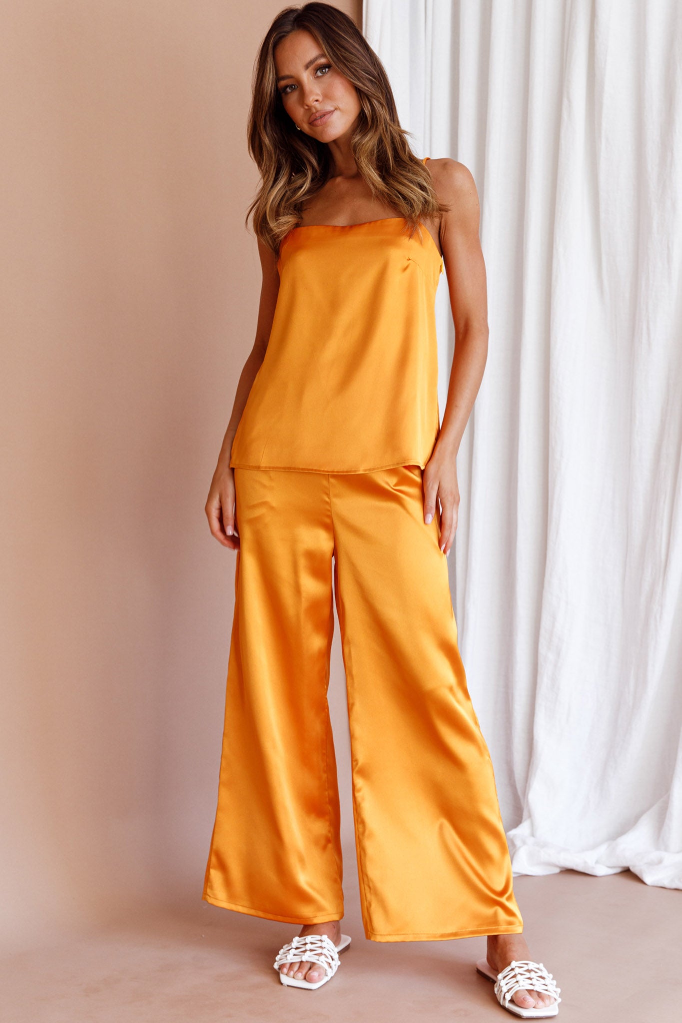 Hotel California Straight Leg Pants Sunset by Selfie Leslie
