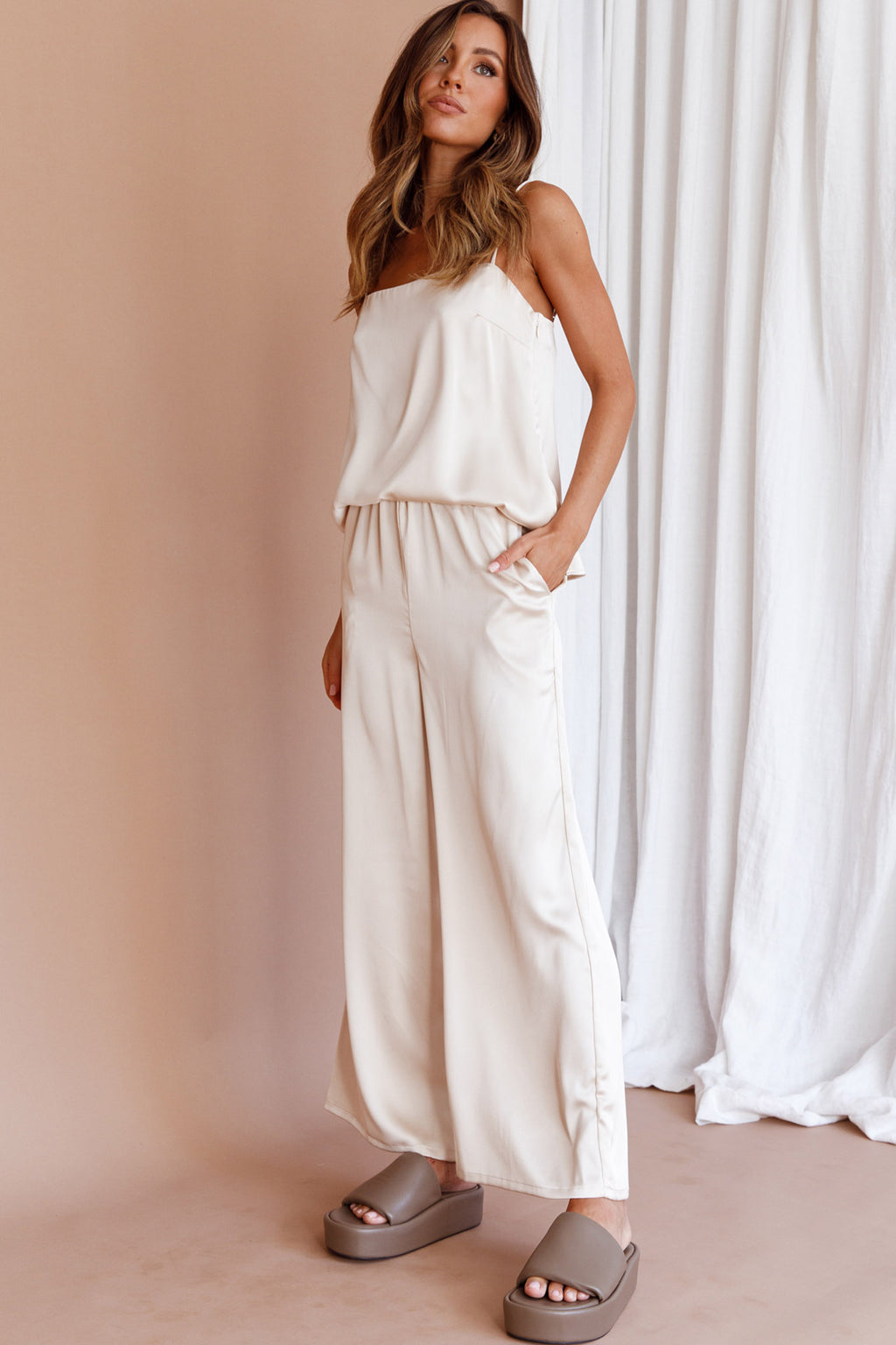 Hotel California Cami Top Stone by Selfie Leslie