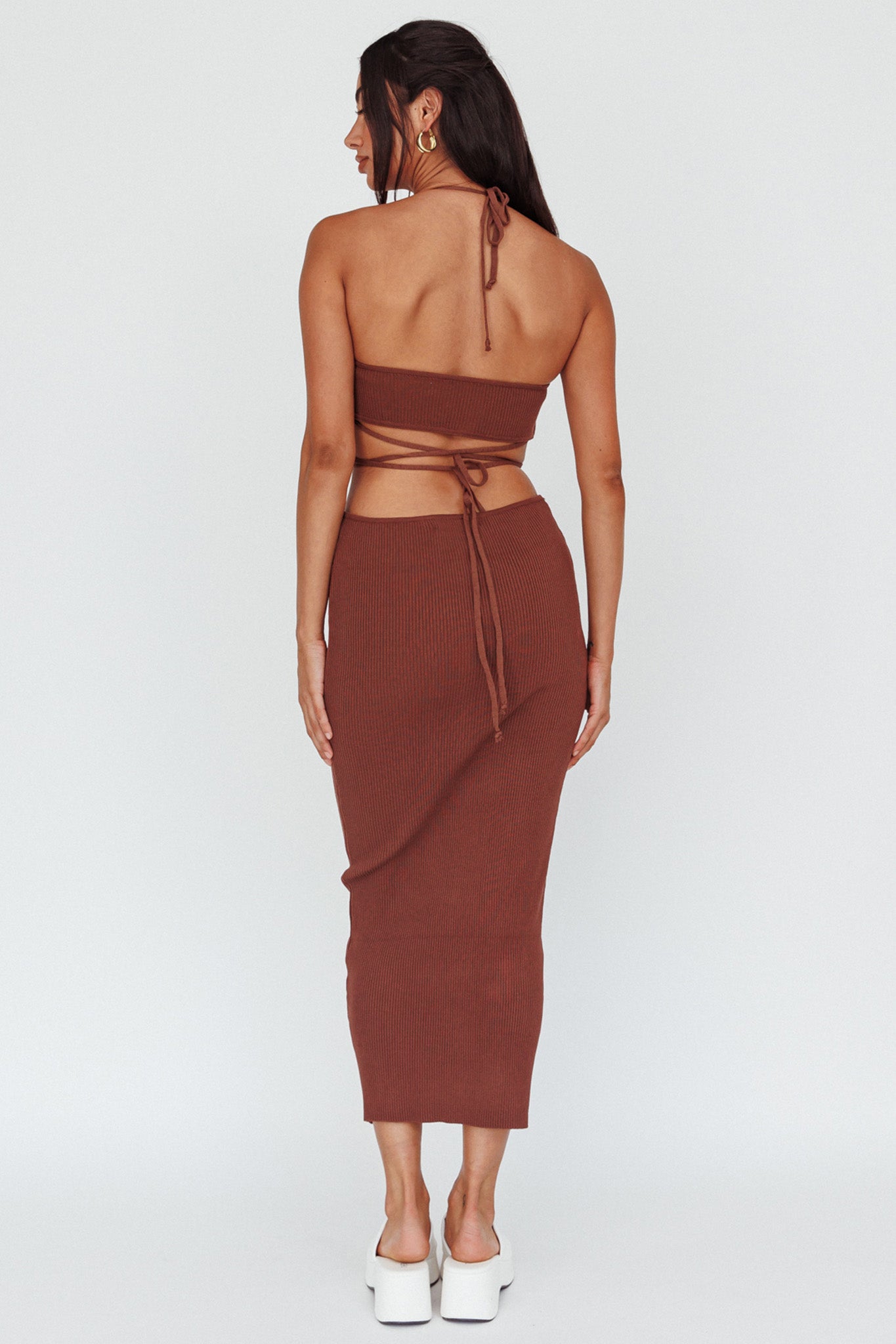 knee length dresses for ladies RUE dress – KAN main image 1