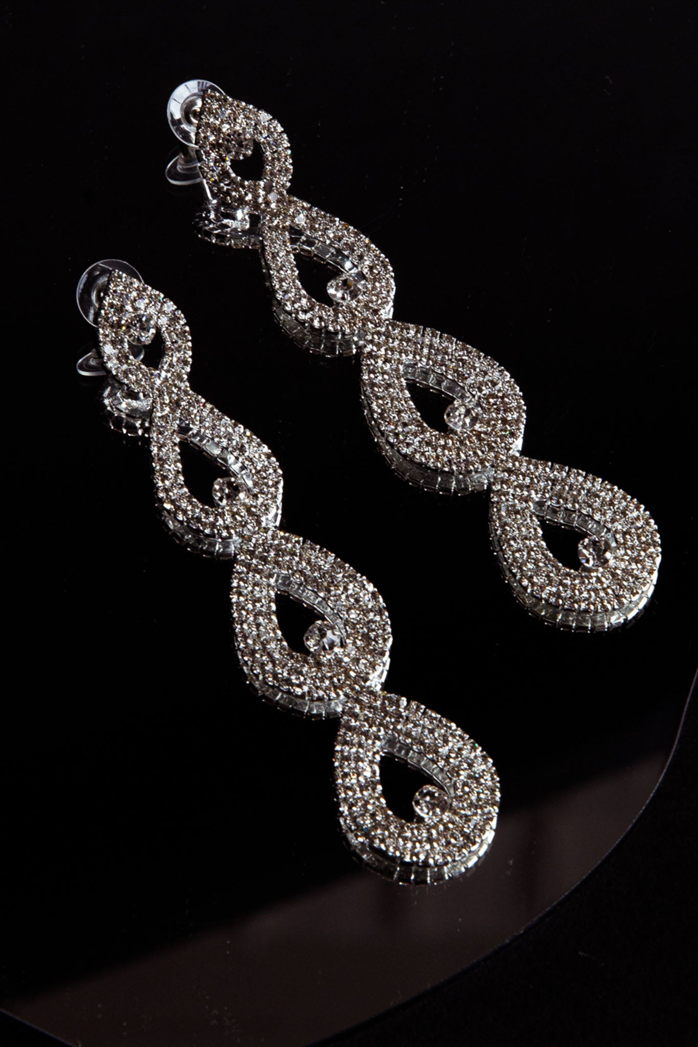 Gold Dainty Diamante Star Drop Earrings | PrettyLittleThing USA