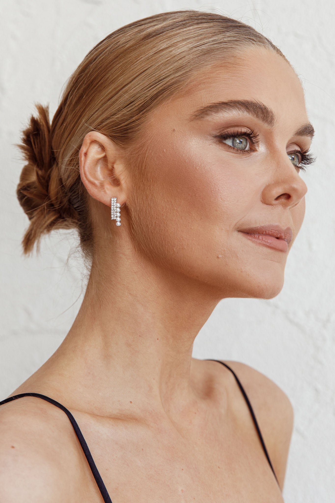 Scorpio Diamanté Earrings Silver by Selfie Leslie