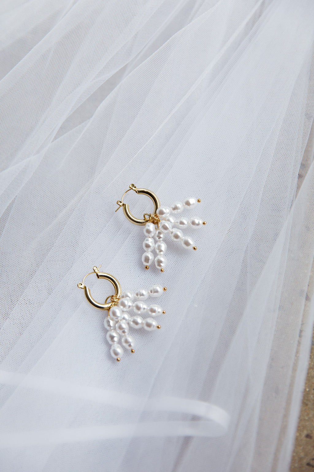 Forever Pearls Earrings Gold by Selfie Leslie