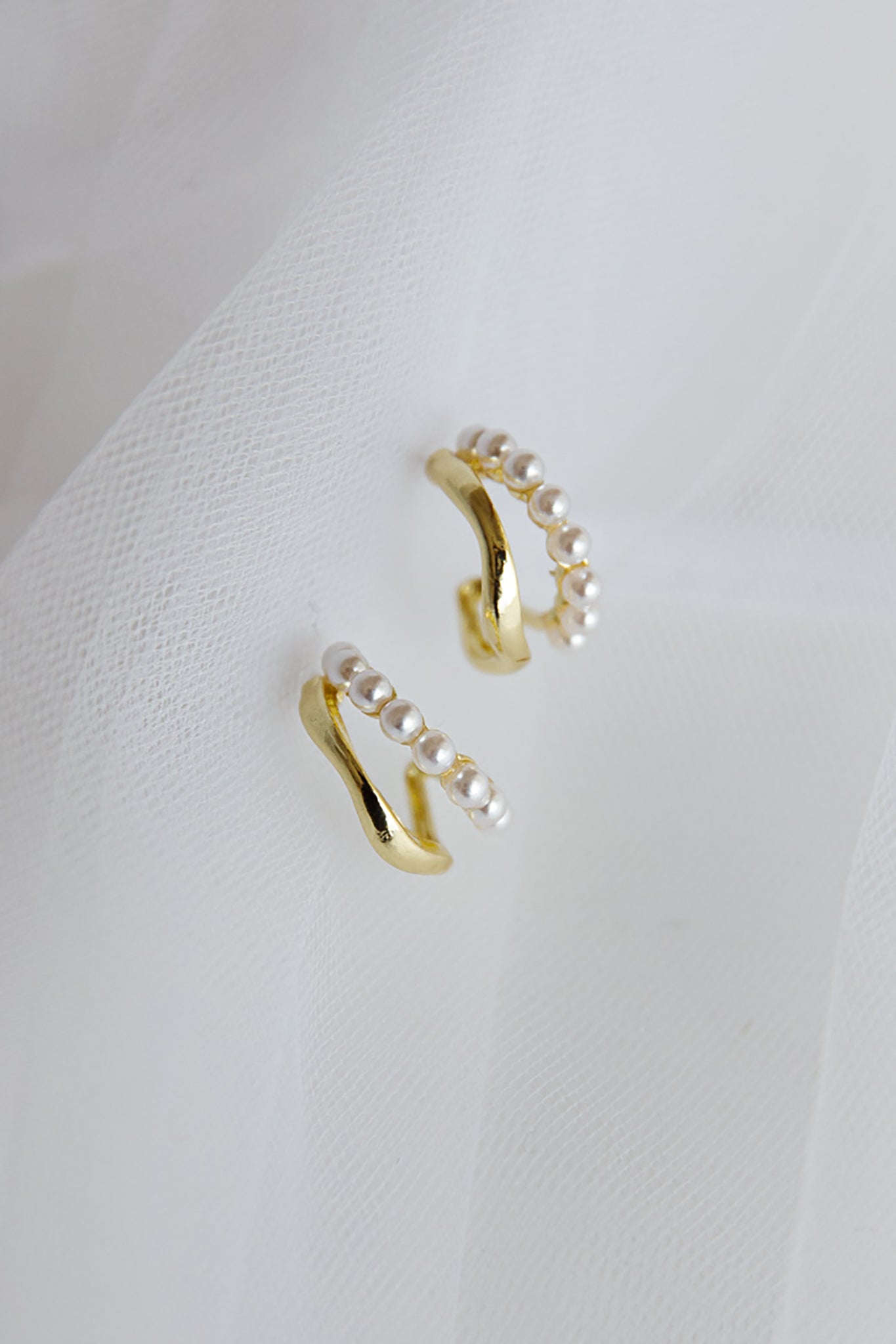 Charis Double Hoops Gold by Selfie Leslie