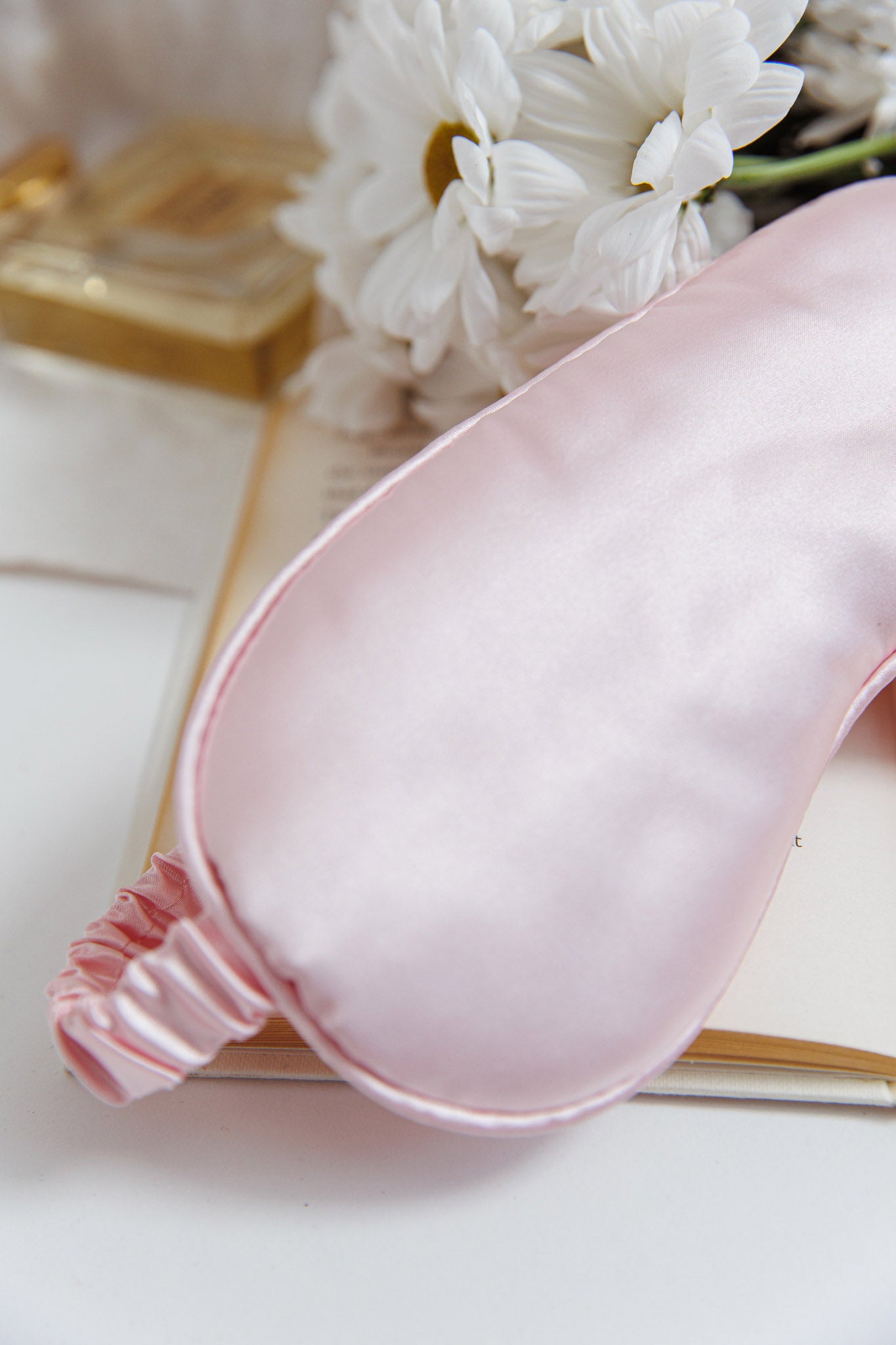 Sweet Dreams Satin Eye Mask Pink by Selfie Leslie