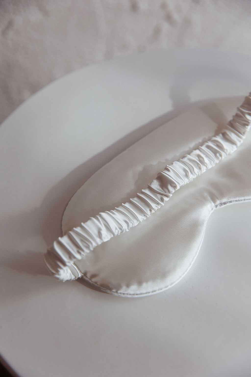Sweet Dreams Satin Eye Mask White by Selfie Leslie
