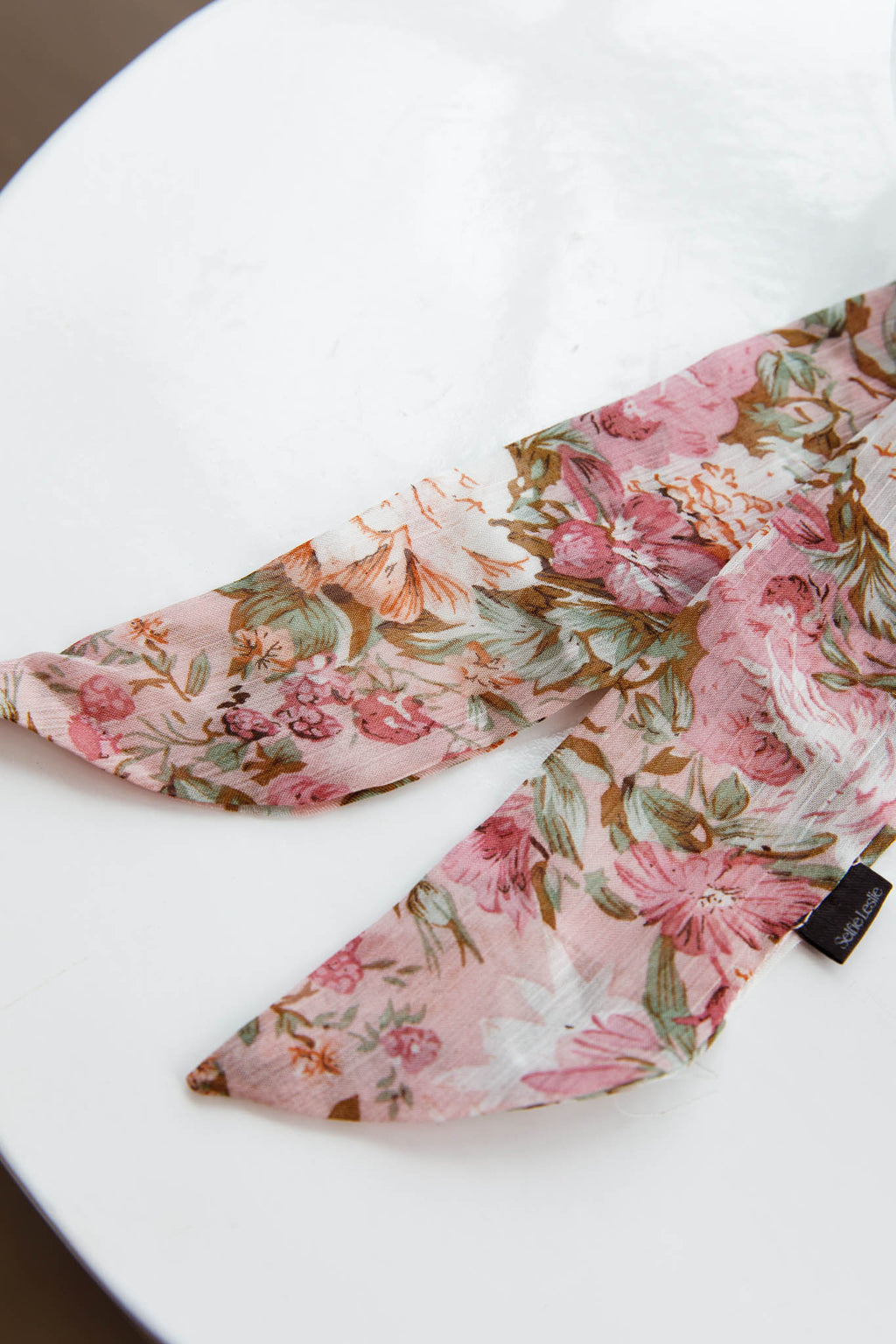 Maddie Twilly Scarf Floral Pink by Selfie Leslie