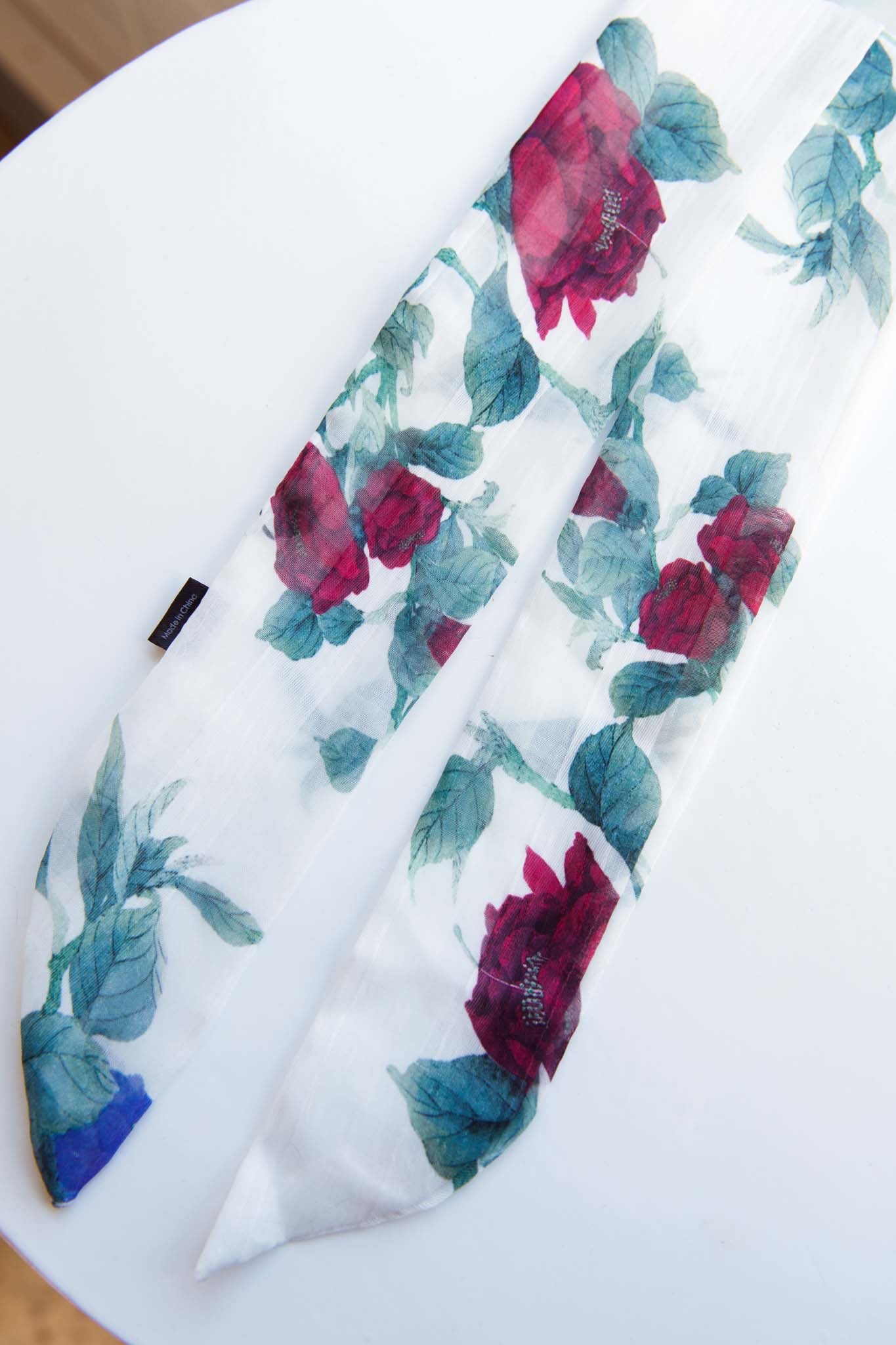 Maddie Twilly Scarf Rose by Selfie Leslie